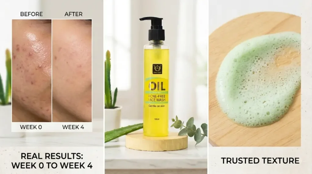 Oil Control Acne-Free Face Wash