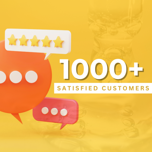 1000+ Satisfied Customers