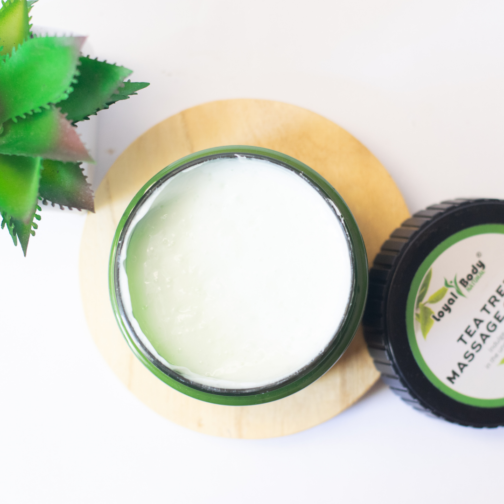 Tea Tree Massage Cream by Loyal Body