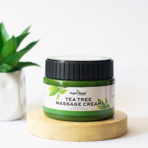 Tea Tree Massage Cream by Loyal Body