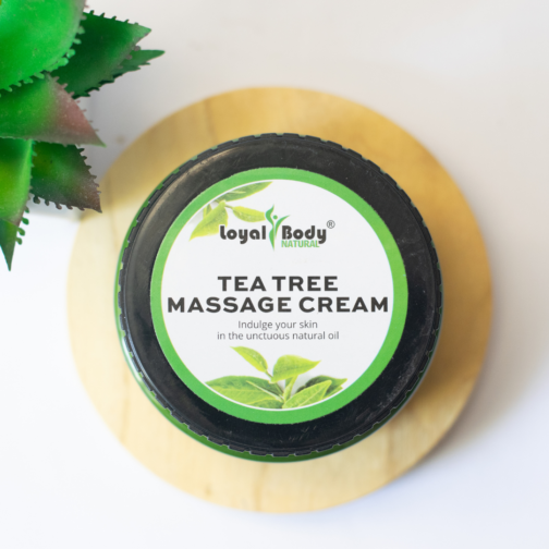 Tea Tree Massage Cream by Loyal Body