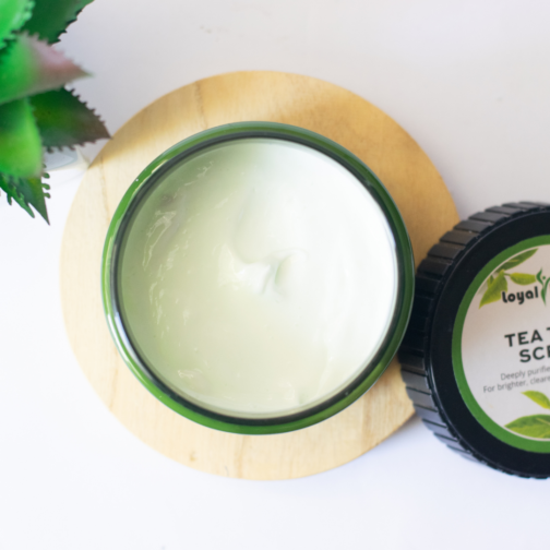 Tea Tree Facial Scrub by Loyal Body