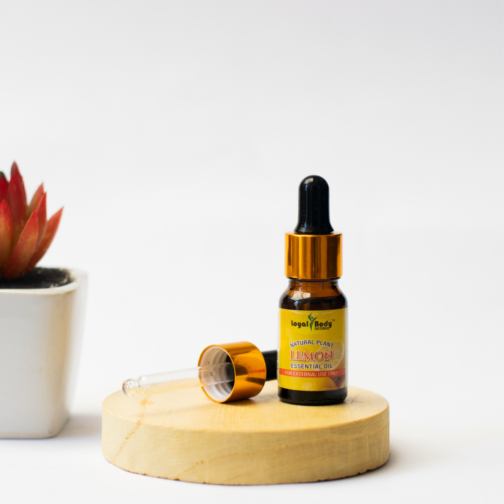 Natural Plant Lemon Essential Oil by Loyal Body