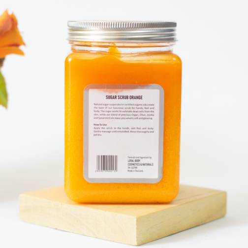 Orange Zest Spa Sugar Scrub