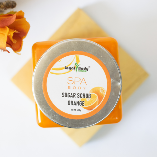 Orange Zest Spa Sugar Scrub