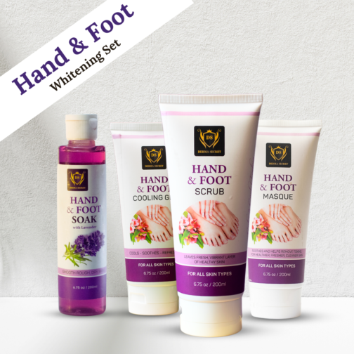 Derma Secret Hand and Foot Whitening Facial Kit