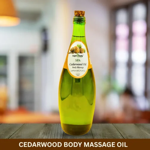 Natural Cedarwood Massage Oil for Body