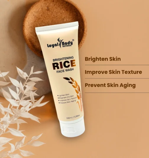 Benefits of Rice Facewash