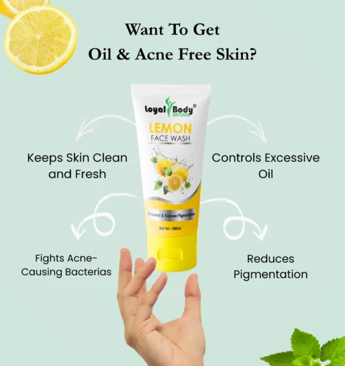 Benefits of Lemon Facewash