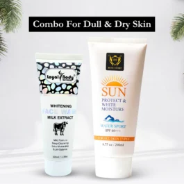 Milk Face Wash With SPF 60 Sunblock Combo