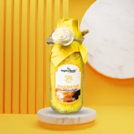 Lemon Dead Sea Salt by Loyal Body Cosmetics 150G – Natural exfoliating and detox spa salt for hands and feet, ideal for SPA and home use in Pakistan