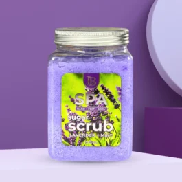 Lavender and Mint Sugar Scrub for Face and Body 500G by Loyal Body Cosmetics Pakistan